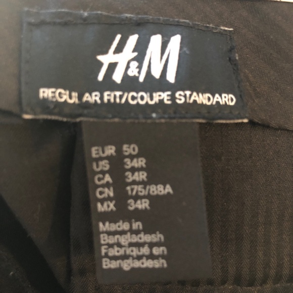 Men’s Standard Cut Black Dress Pants - Picture 2 of 2